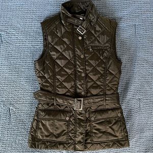 Banana Republic • army green/grey vest